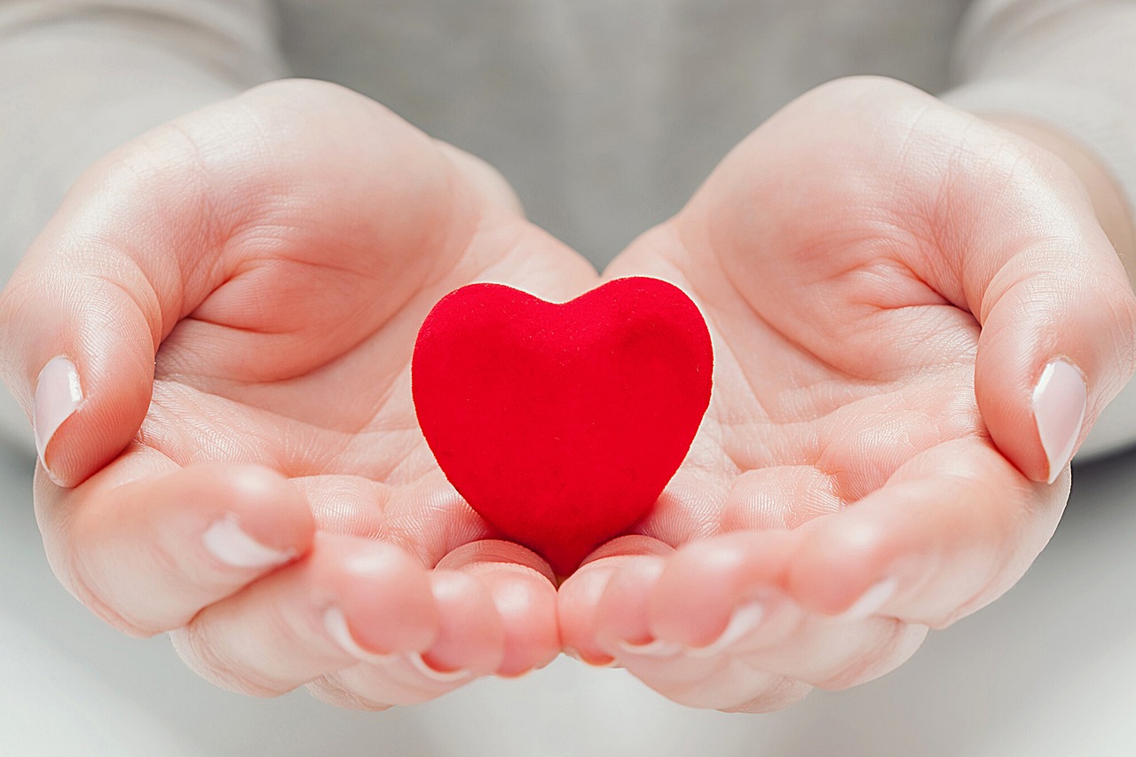 love in hands